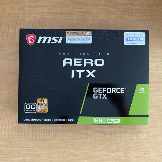 MSI GeForce GTX 1660 SUPER AERO ITX OC