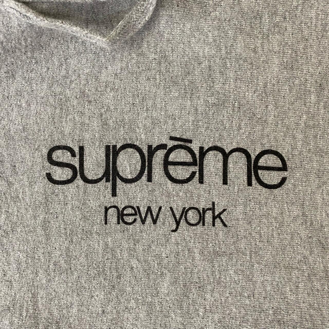 サイズ Supreme - Supreme classic logo hooded Sサイズの通販 by fogfog34's shop｜シュプリームならラクマ ⋧ブランド