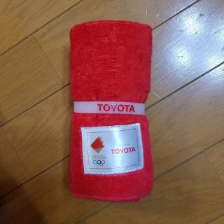 トヨタ(トヨタ)のトヨタ タオル オリンピック(ノベルティグッズ)