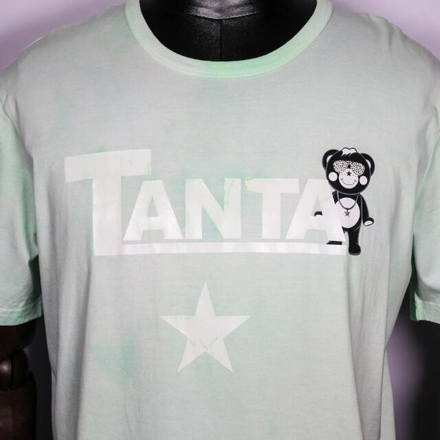 ★珍しいカラー★TANTA 半袖Tシャツ XL タンタ スワロフスキー 完売 メンズのトップス(Tシャツ/カットソー(半袖/袖なし))の商品写真