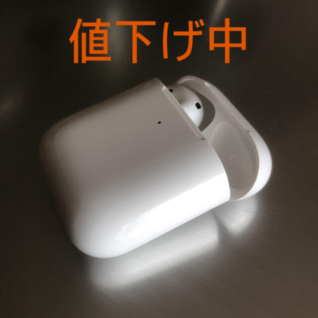 Apple - AirPods（第2世代）ワイヤレス充電ケース付き ケース➕左耳の ...