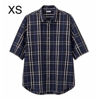 ジーユー(GU)のオーバーサイズシャツ(5分袖) XS(シャツ)