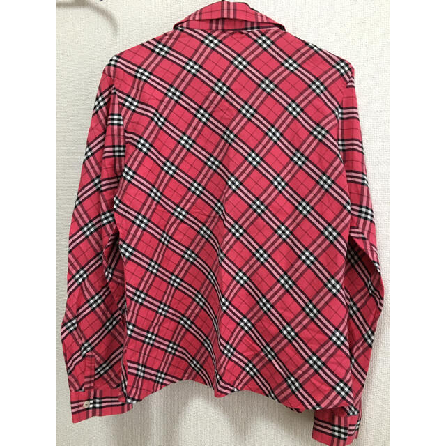 BURBERRY(バーバリー)のBURBERRY LONDON 赤/ピンク　チェックシャツ レディースのトップス(シャツ/ブラウス(長袖/七分))の商品写真