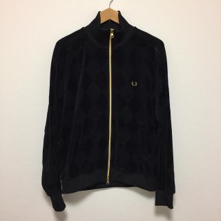 フレッドペリー FRED PERRY ベロアジャケット トラックジャケット