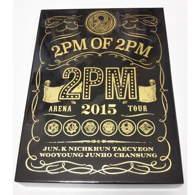 2PM OF 2PM ARENA TOUR 2015 初回限定版 DVD折り畳みリーフレット良好