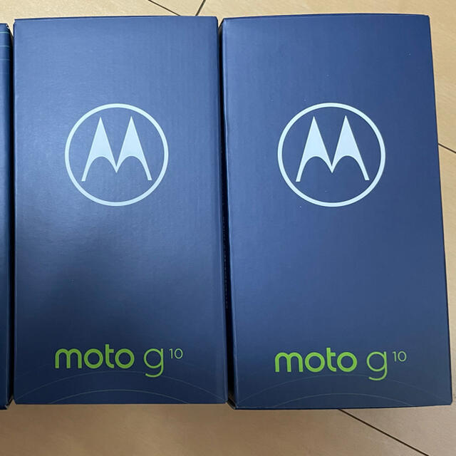 Motorola(モトローラ)の新品未開封　Motorola moto g10 2台 スマホ/家電/カメラのスマートフォン/携帯電話(スマートフォン本体)の商品写真