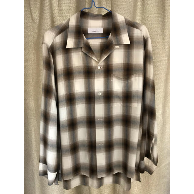 pheeny  Rayon ombre check shirt brown