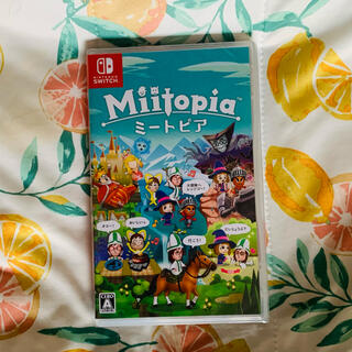 ニンテンドースイッチ(Nintendo Switch)のMiitopia ミートピア 新品未開封 Nintendo Switch (家庭用ゲームソフト)