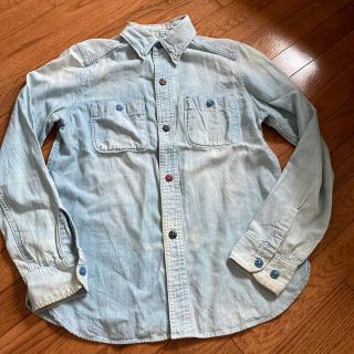 デニムダンガリー(DENIM DUNGAREE)のデニム＆ダンガリーデニムダンガリーシャツ150(ブラウス)