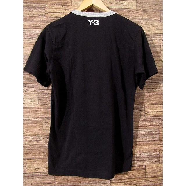 Y-3(ワイスリー)のG① Y-3 アディダス ヨウジヤマモト 3本ライン デザイン Tシャツ XS メンズのトップス(Tシャツ/カットソー(半袖/袖なし))の商品写真