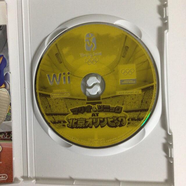 Wii(ウィー)のマリオ＆ソニック AT 北京オリンピック Wii エンタメ/ホビーのゲームソフト/ゲーム機本体(家庭用ゲームソフト)の商品写真