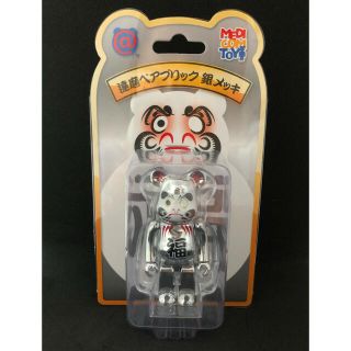 メディコムトイ(MEDICOM TOY)の達磨ベアブリック　銀メッキ(その他)