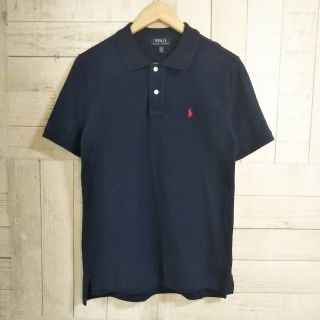 ポロラルフローレン(POLO RALPH LAUREN)の【RALPH LAUREN ラルフローレン】ポニー刺繍ロゴ ポロシャツ ネイビー(ポロシャツ)