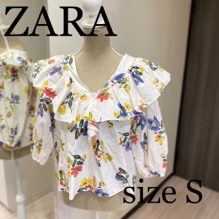 ザラ(ZARA)のZARA トップス　ブラウス(シャツ/ブラウス(長袖/七分))