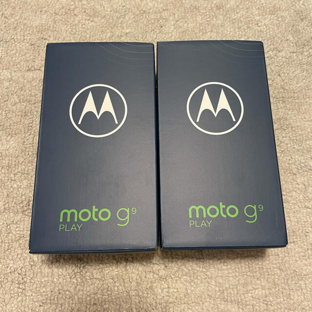 Motorola(モトローラ)のMotorola moto g9 play 4G/64GB ２個セット スマホ/家電/カメラのスマートフォン/携帯電話(スマートフォン本体)の商品写真