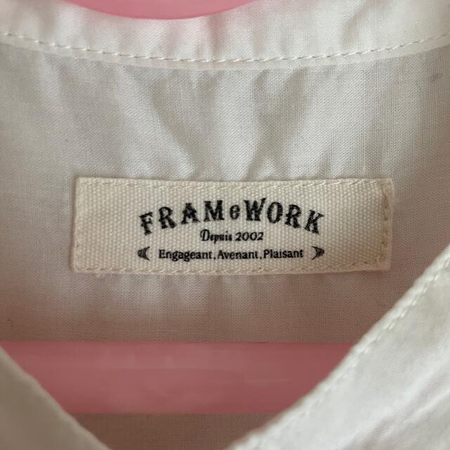 FRAMeWORK(フレームワーク)のフレームワーク　フレンチスリーブブラウス レディースのトップス(シャツ/ブラウス(半袖/袖なし))の商品写真