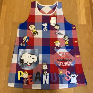 スヌーピー(SNOOPY)のスヌーピー　エプロン　新品(キャラクターグッズ)