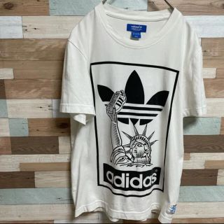 アディダス(adidas)の匿名配送　美品　レア　アディダスオリジナルス adidas Tシャツ(Tシャツ/カットソー(半袖/袖なし))