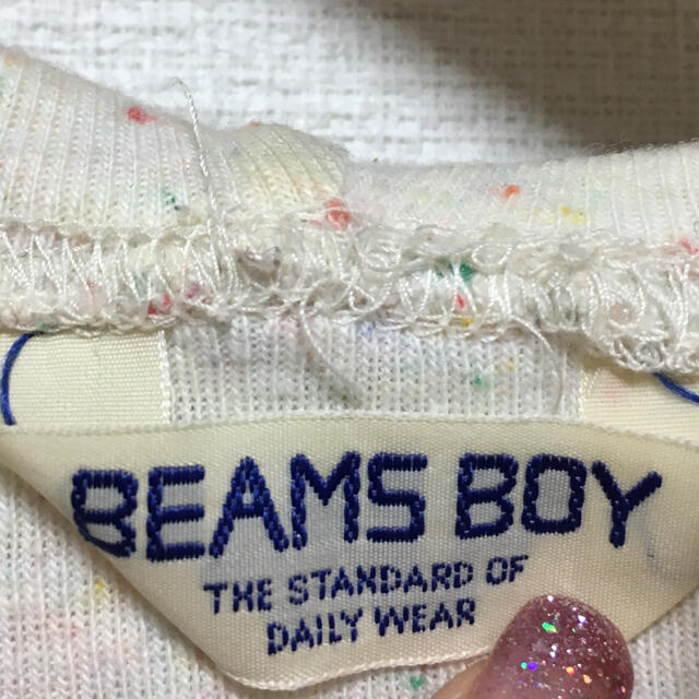 BEAMS BOY(ビームスボーイ)のBEAMS BOY 白色　パーカー レディースのトップス(パーカー)の商品写真