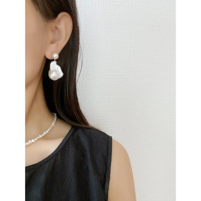 当店限定販売 オイスタースイングピアス④ abubakarbukolasaraki.com