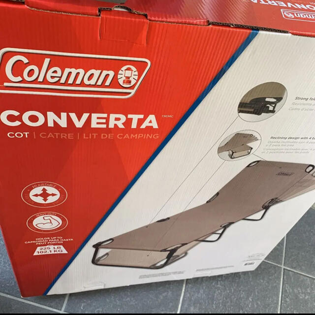 Coleman(コールマン)のColeman コールマン 折りたたみ式ベッド コンバータ コット ラウンジャー スポーツ/アウトドアのアウトドア(テーブル/チェア)の商品写真
