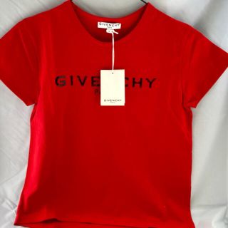 ジバンシィ(GIVENCHY)の【新品】GIVENCHY ジバンシー子供用Tシャツ 赤と黒（10サイズ）(Tシャツ/カットソー)