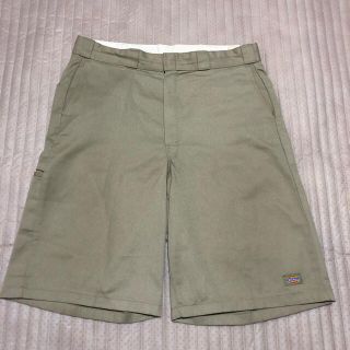 ディッキーズ(Dickies)のDickies ディッキーズ ハーフパンツ 36インチ　ショーツ ベージュ (ショートパンツ)