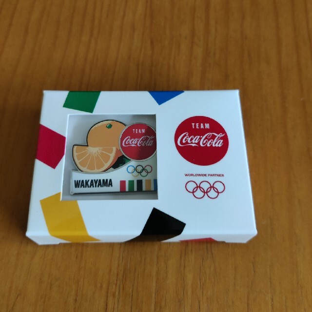 コカ・コーラ(コカコーラ)のコカ・コーラ オリンピック 聖火リレー 都道府県ピン 3点 エンタメ/ホビーのコレクション(ノベルティグッズ)の商品写真
