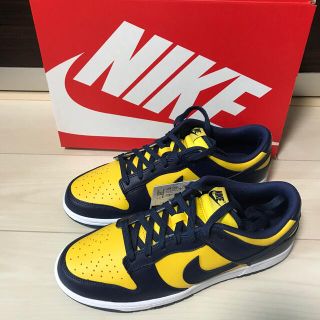 ナイキ(NIKE)のNIKE Dunk Low Retro Michigan ミシガン　ダンク　ロー(スニーカー)