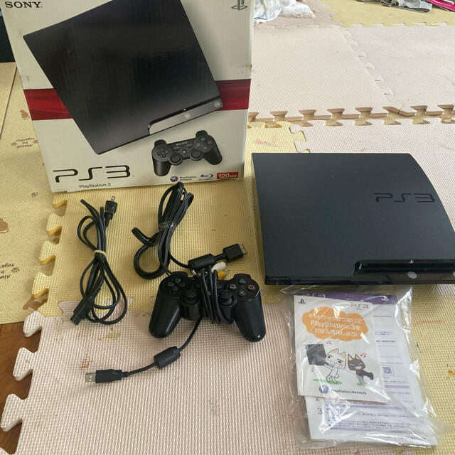 PS3本体CECH-2100A、付属品一式家庭用ゲーム機本体