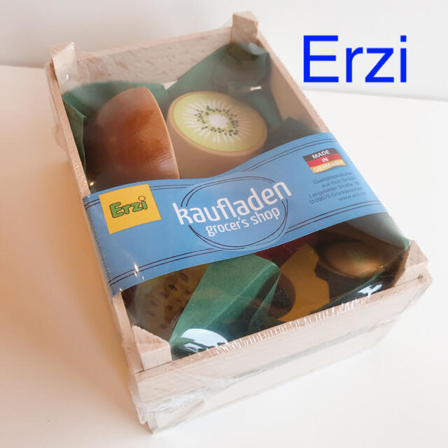 Erzi トロピカルフルーツセット　木のおもちゃ 木のおままごと キッズ/ベビー/マタニティのおもちゃ(その他)の商品写真