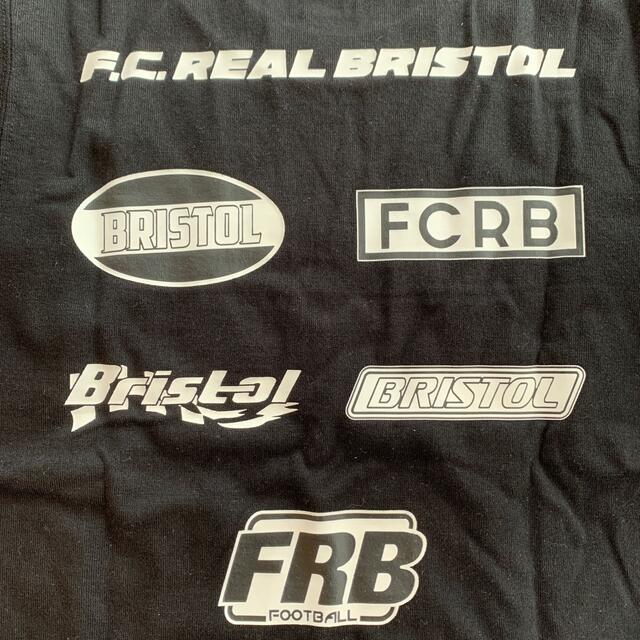 F.C.R.B.(エフシーアールビー)のBristol キッズ　ロゴTシャツ　黒　M  キッズ/ベビー/マタニティのキッズ服男の子用(90cm~)(Tシャツ/カットソー)の商品写真