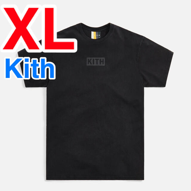 Kith Box Logo Tシャツ black XLトップス