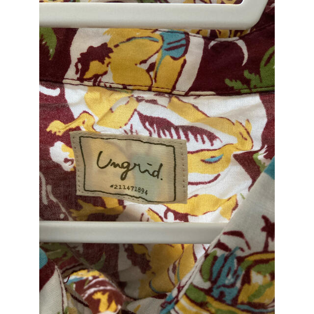 Ungrid(アングリッド)のungridアングリッドノースリシャツ レディースのトップス(シャツ/ブラウス(半袖/袖なし))の商品写真