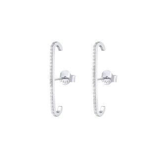 ハイク(HYKE)のstraight ear cuff earrings /silver /#205(ピアス)