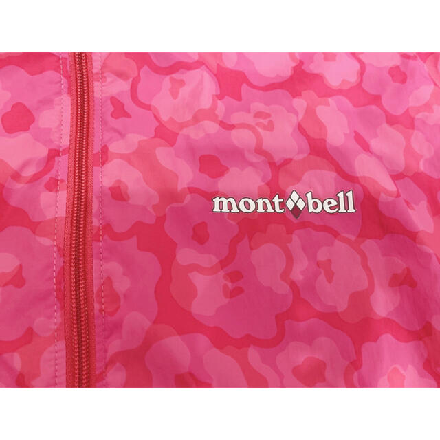 mont bell(モンベル)の【お値下げ♪】mont-bell 花柄ピンク　ナイロンジャケット レディースのジャケット/アウター(ナイロンジャケット)の商品写真