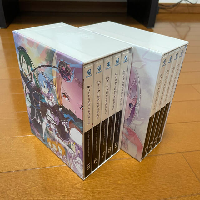 リゼロ　1期　Blu-rayBOX 全巻購入特典小説付き