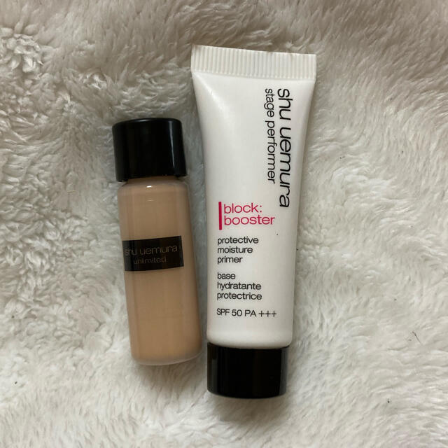 shu uemura(シュウウエムラ)のシュウウエムラ　ファンデーション　ベースセット コスメ/美容のキット/セット(サンプル/トライアルキット)の商品写真