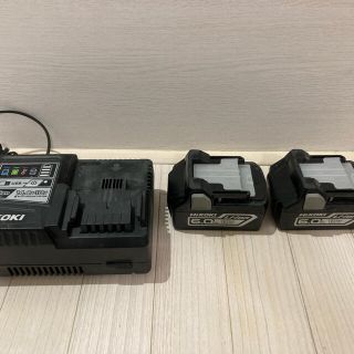 ヒタチ(日立)のハイコーキ　日立　充電器、バッテリー2個セット(工具/メンテナンス)