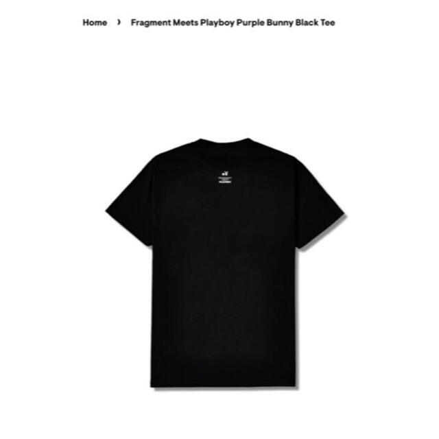 FRAGMENT(フラグメント)のFragment Playboy Purple Bunny Tee XXLサイズ メンズのトップス(Tシャツ/カットソー(半袖/袖なし))の商品写真