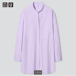 ユニクロ(UNIQLO)のユニクロ　ルメール　オーバサイズシャツ（長袖）(シャツ/ブラウス(半袖/袖なし))