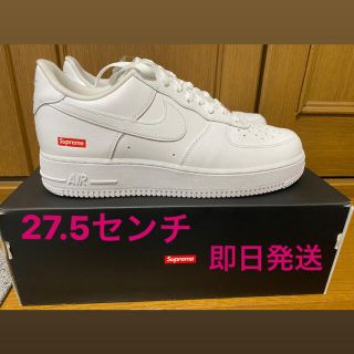 シュプリーム(Supreme)のSupreme NIKE airforce1  ホワイト　27.5センチ(スニーカー)