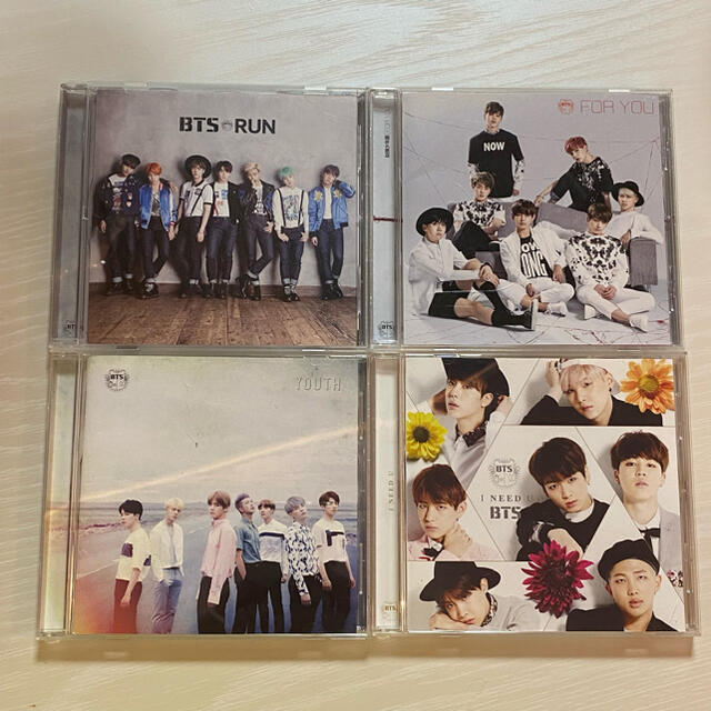 防弾少年団(BTS)(ボウダンショウネンダン)のBTS CD 4枚セット　 エンタメ/ホビーのCD(K-POP/アジア)の商品写真