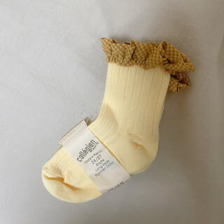 キャラメルベビー&チャイルド(Caramel baby&child )のCollegien コレジアン　靴下　ギンガムチェックソックス(靴下/タイツ)