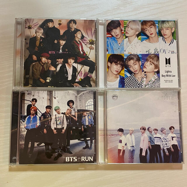 防弾少年団(BTS)(ボウダンショウネンダン)のBTS CD 4枚セット エンタメ/ホビーのCD(K-POP/アジア)の商品写真