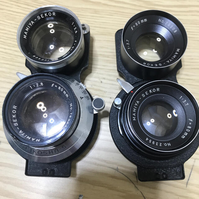USTMamiya(マミヤ)のMamiya マミヤ　80mm  レンズ　二眼レフ スマホ/家電/カメラのカメラ(レンズ(単焦点))の商品写真