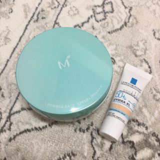 ミシャ(MISSHA)のミシャ M クッションベース（ミント）【おまけ付】(コントロールカラー)