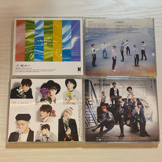 防弾少年団(BTS)(ボウダンショウネンダン)のBTS CD 4枚セット エンタメ/ホビーのCD(K-POP/アジア)の商品写真