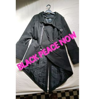 ブラックピースナウ(BLACK PEACE NOW)のBLACK PEACE NOW★燕尾タイプ★ジッパージャケットコート(その他)