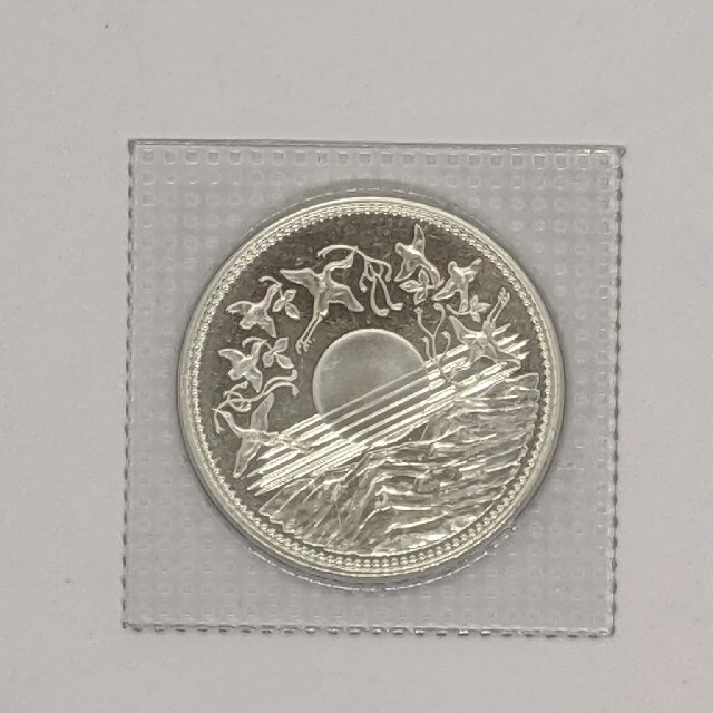 エンタメ/ホビー天皇陛下御在位60年記念硬貨 額面10,000円